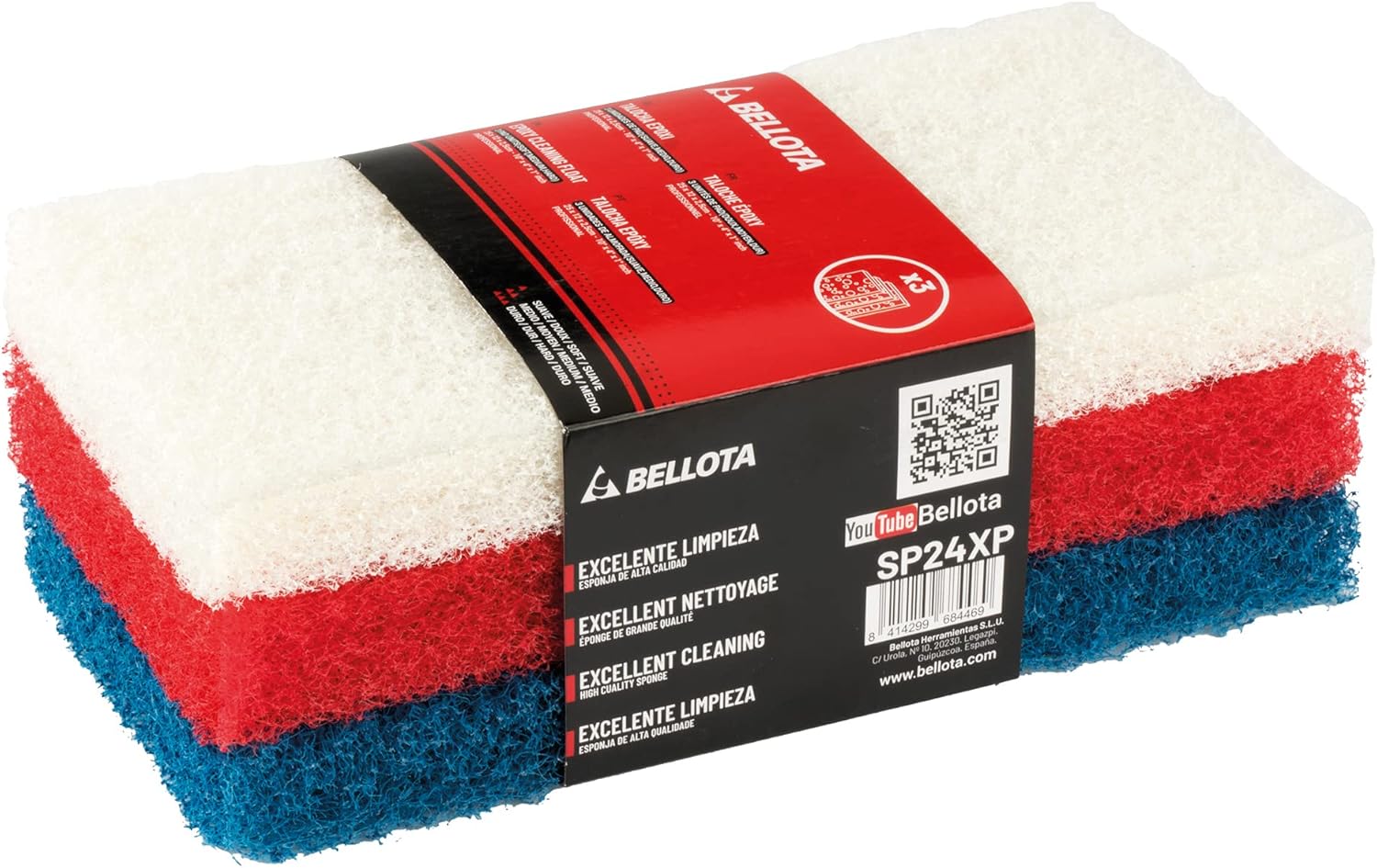 Bellota SP24XP Remplacement Talocha Bleu, Rouge, Noir Amazon.fr Bricolage